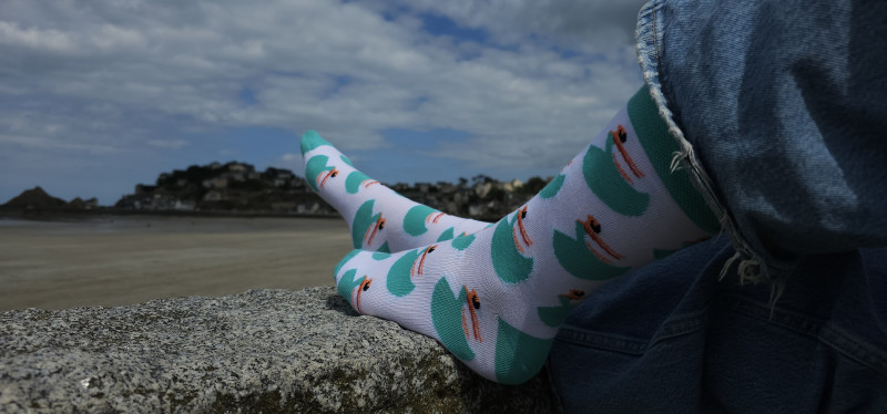chaussettes-baigneuses PVA - © Eduarte chaussettes-baigneuses PVA