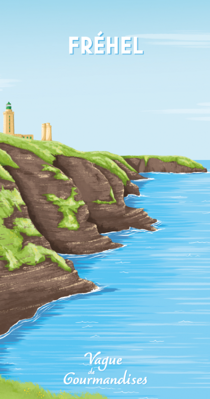 Motif Fréhel - © Vague de Gourmandises Motif Fréhel