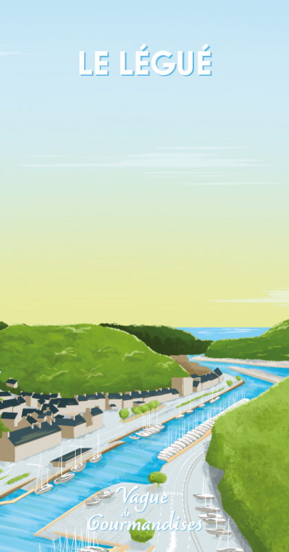 Motif Le Légué - © Vague de Gourmandises Motif Le Légué