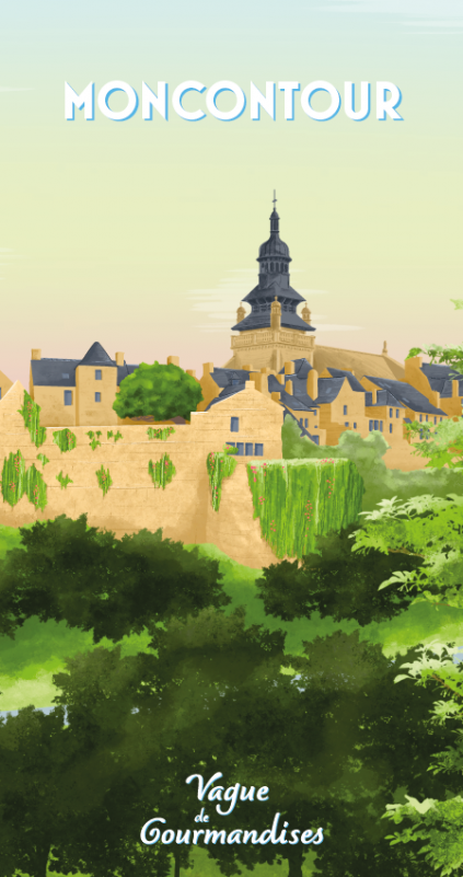 Motif Moncontour - © Vague de Gourmandises Motif Moncontour